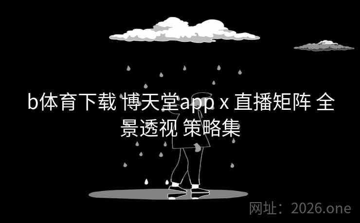 b体育下载 博天堂app x 直播矩阵 全景透视 策略集